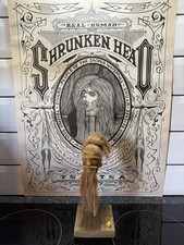 Shrunken head hand made
