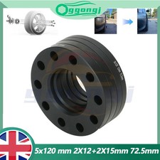 2x 12mm + 2x 15mm Alloy Wheel