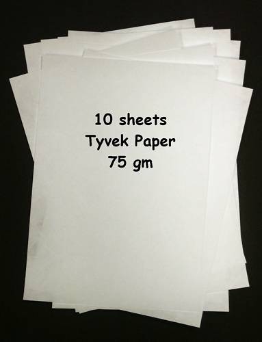 Tyvek 75gm pack of 10 - pack,