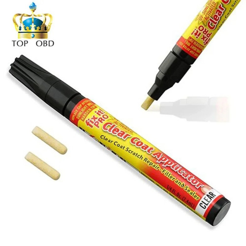 Clear car scratch repair - scratch,