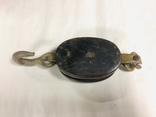 Antique block tackle vintage - antique, &
