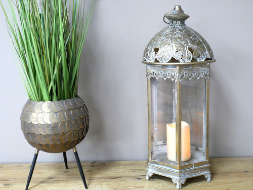 Beautiful antique silver metal - silver,