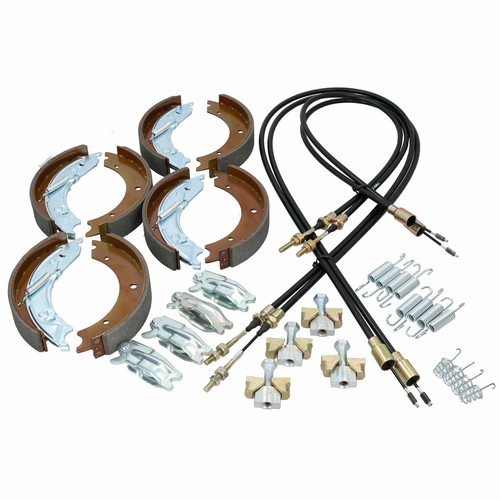 Brake shoe cable full kit - brake, &