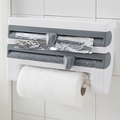 Kitchen roll dispenser - 4-in-1,
