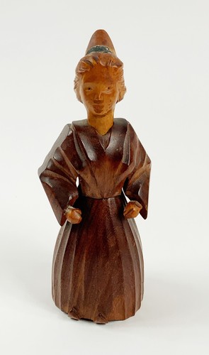 Vintage french figural carved - figural,