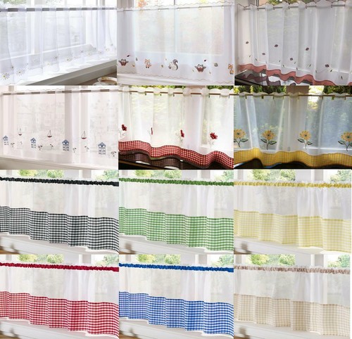 Kitchen voile cafe - voile,