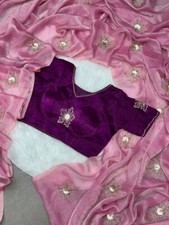 Indian wedding sequence saree