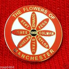 United Badge Selection Munich Remembrance 1958 Flowers of Manchester Gift