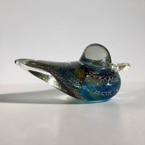 Mdina earth sea glass - earth, bird