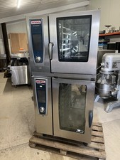 Rational SCC WE Stacked 10 & 6 Grid Combi Oven Electric £8250+VAT