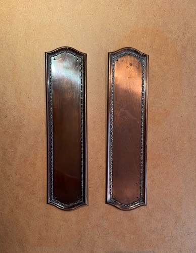 Pair antique copper finger - pair,