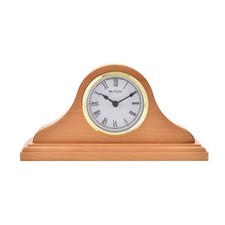 Widdop Wooden Napoleon Mantel Clock Classic Home Accessory New Home Gift Idea