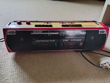 SHARP WQ-268E(R) Stereo Radio