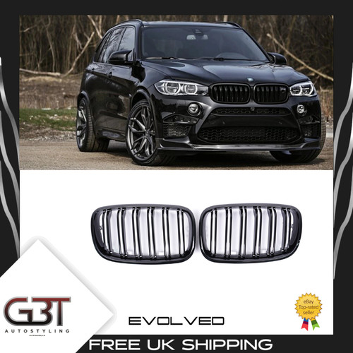Front bumper kidney - grille, for