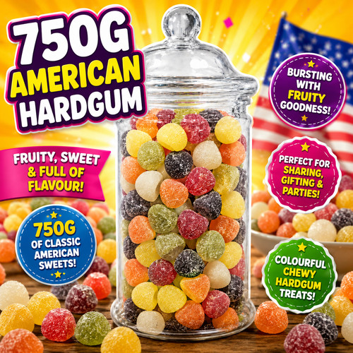 750g american hardgum - american,