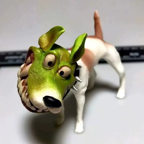7cm dog figure jim - (the,