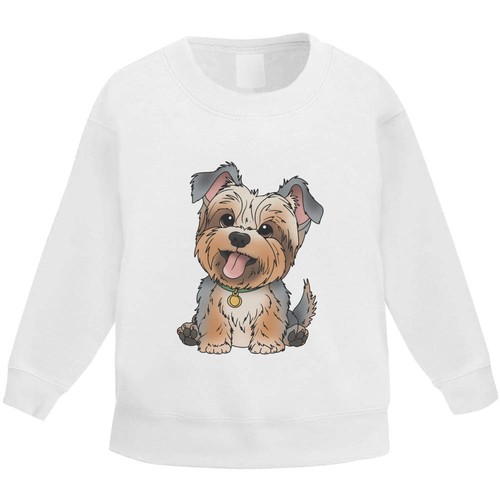 Happy yorkshire terrier - 'happy,
