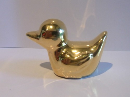 Wade whimsie gold - wade, duck