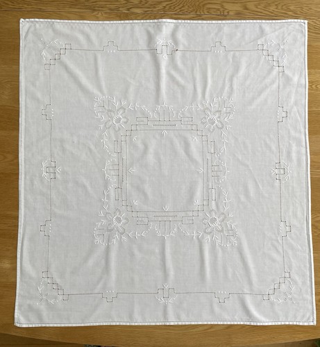 Vintage ivory cotton - vintage,