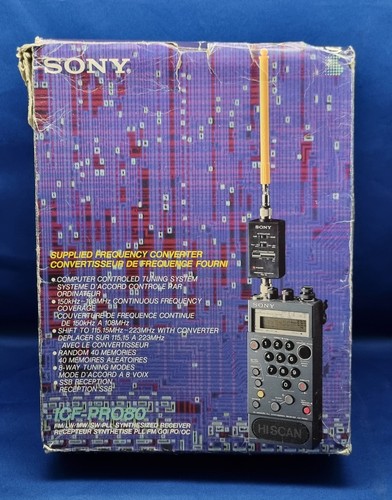 Icf pro80 radio receiver - radio,