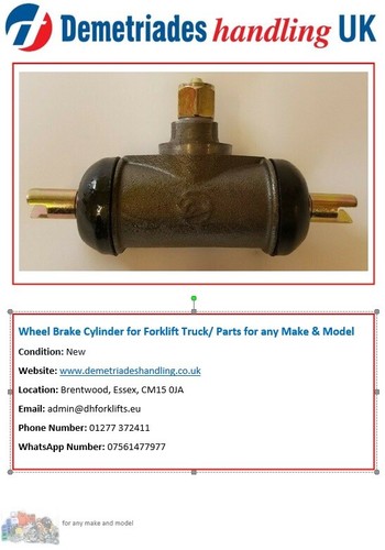 Wheel brake cylinder - cylinder, for