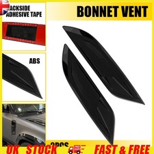 GLOSS BLACK ENGINE HOOD AIR