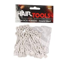 Hair Tools - Perm Rods Rubbers Round Short 50pcs