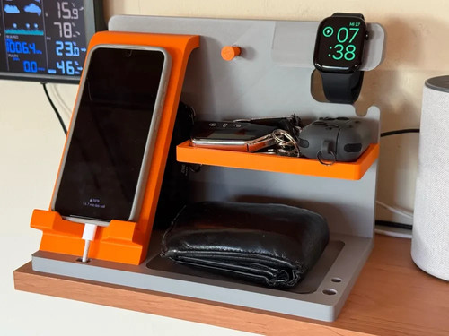 Bedside organizer dock - organizer,