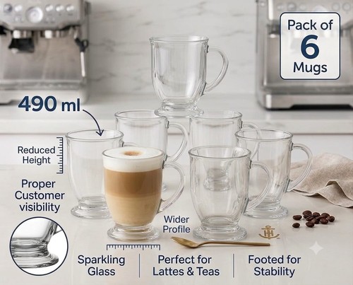 Lareal mega clear - 6, glass