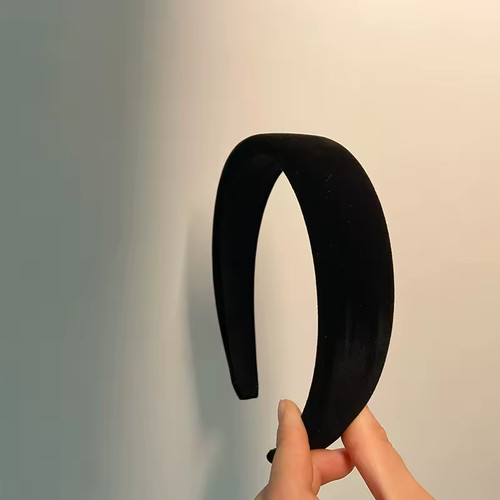 Velvet aliceband hair band - velvet,