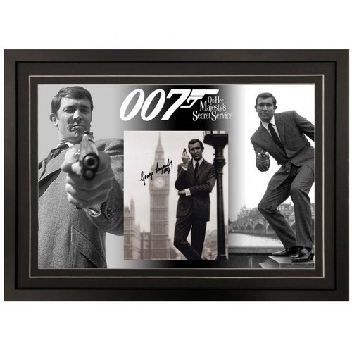 George lazenby hand - hand, signed