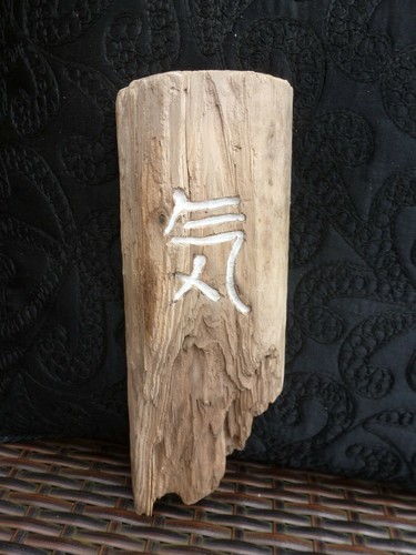 Hand carved driftwood - hand,