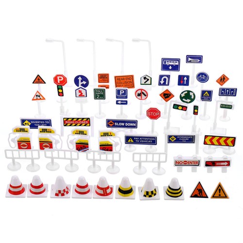 56pcs road sign toy - 56pcs,