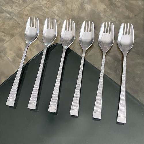 Set vintage stainless steel - 6x,