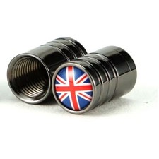 Valve Dust Caps UK Black for Honda Cub C50 C70 C90 & C125 Super Cub