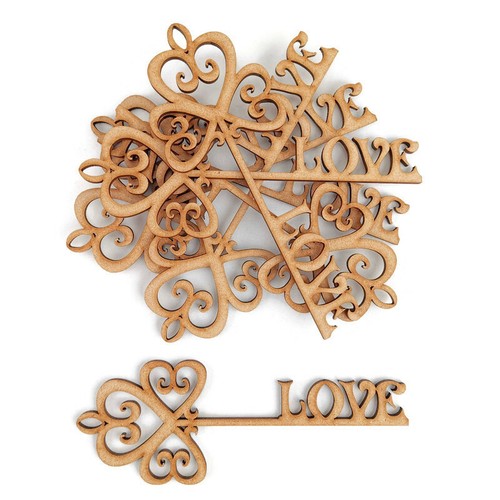 Mdf wooden wedding - mdf, love