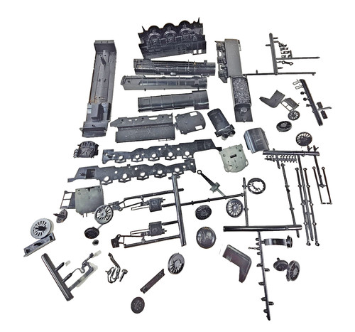 Unassembled black color - black,
