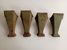 Set of 4 Reclaimed Antique Cast Iron Bath Feet