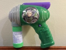 Disneyland Buzz Lightyear Bulles Bubble Gun Fully Working