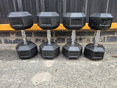 Eleiko 24kg hex dumbbells - eleiko,