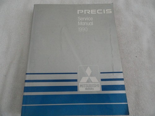 1990 mitsubishi precis service - mitsubishi,