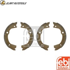 Brake shoe set parking brake