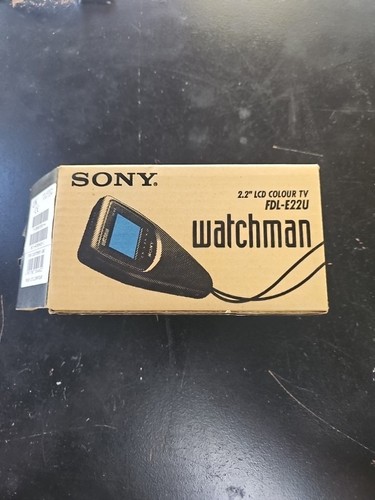 Sony watchman fdl - watchman, fdl-e22u