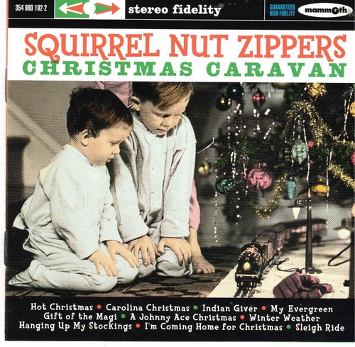 Christmas caravan squirrel - christmas, by