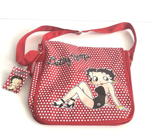 Betty boop red messenger bag - betty,