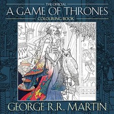 The Official A Game of Thrones Colouring Book by Martin, George R.R. Book The