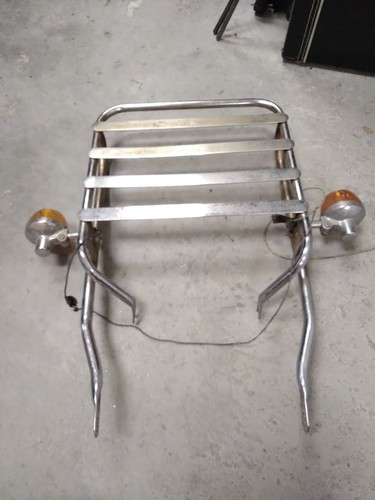 Buco chrome rear luggage rack - buco,