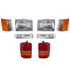 Tail Light Taillight Taillamp Brakelight Lamp  Driver & Passenger Side for Jeep