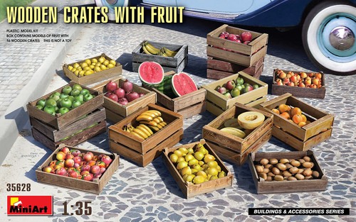 Miniart wooden crates - miniart, 1/35