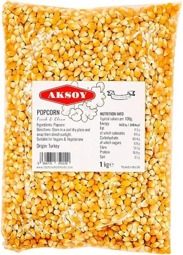 Aksoy popping corn kernels - popping,